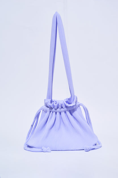 Pleated Dumpling Bag - Lavender