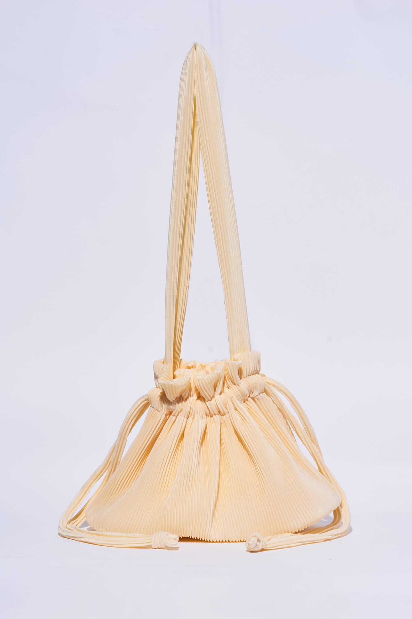 Pleated Dumpling Bag - Sunshine